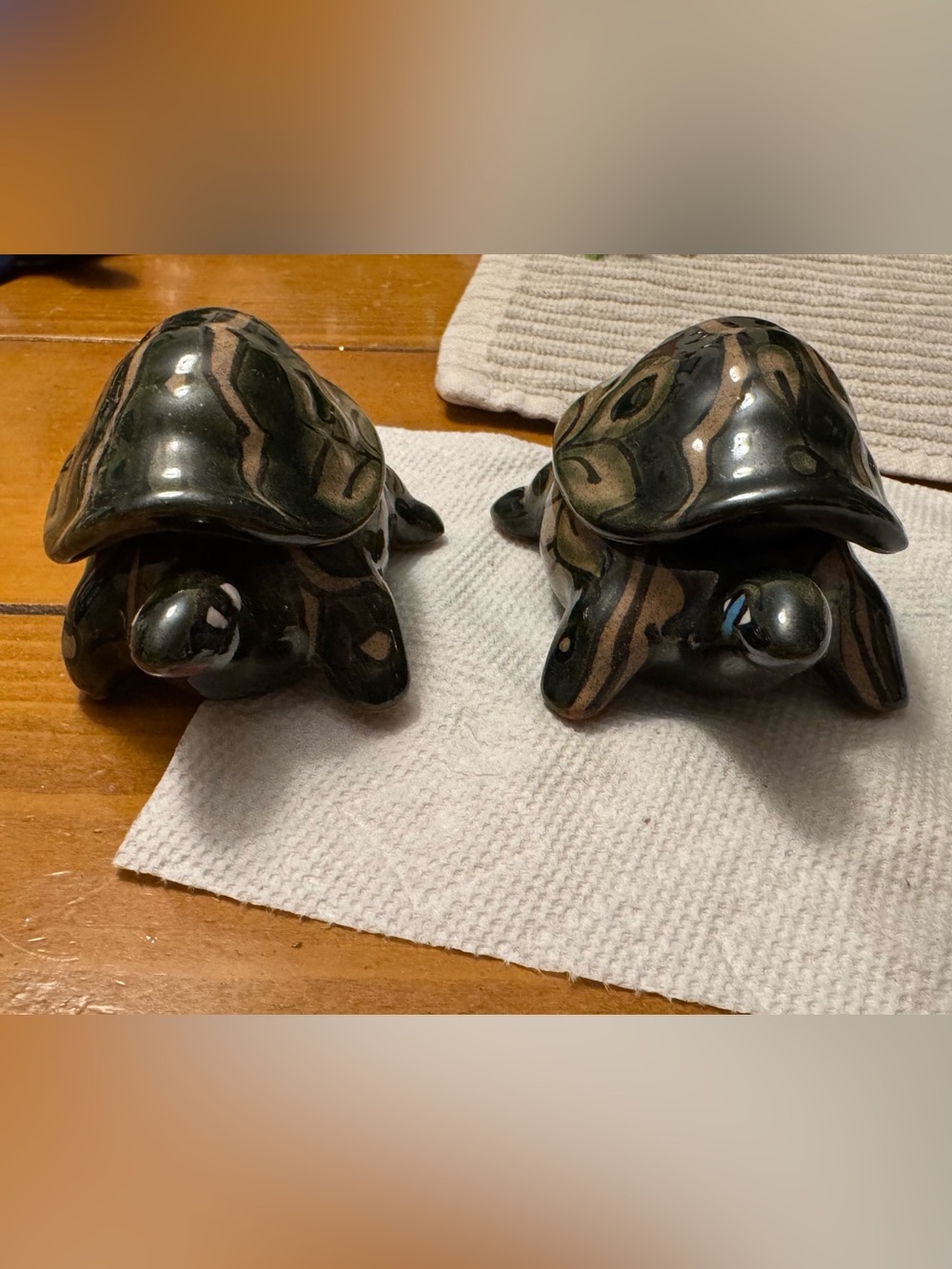 Handcrafted Ceramic Turtle trinkets- Decorative Home Accent